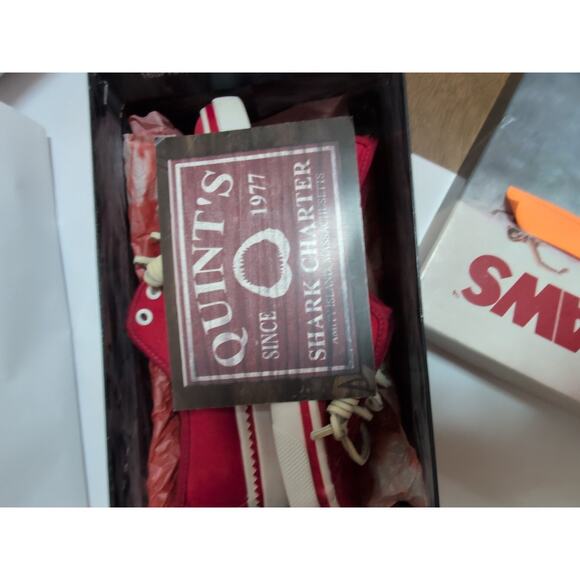 Sperry Jaws Movie 7 Shoes Box Red celebrate 50th anniv!!! - Picture 14 of 16